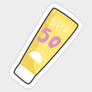 SPF Sunscreen | Wear your spf! Sticker